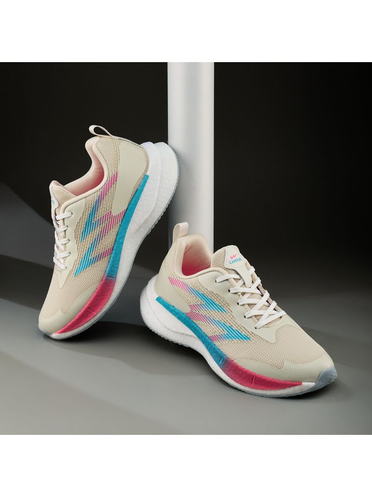 Campus HAZZLE Off White Women Running shoes-image-3
