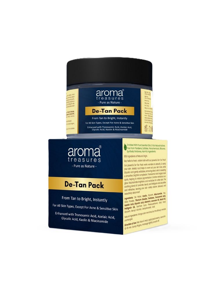 Aroma Treasures De-Tan Pack From Tan To Bright Instantly-picture-11