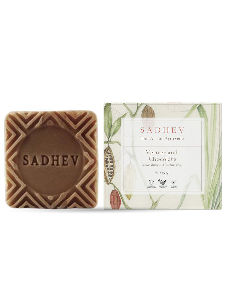 Sadhev Nourishing & Moisturising Bathing Bar - Vetiver & Chocolate-picture-20