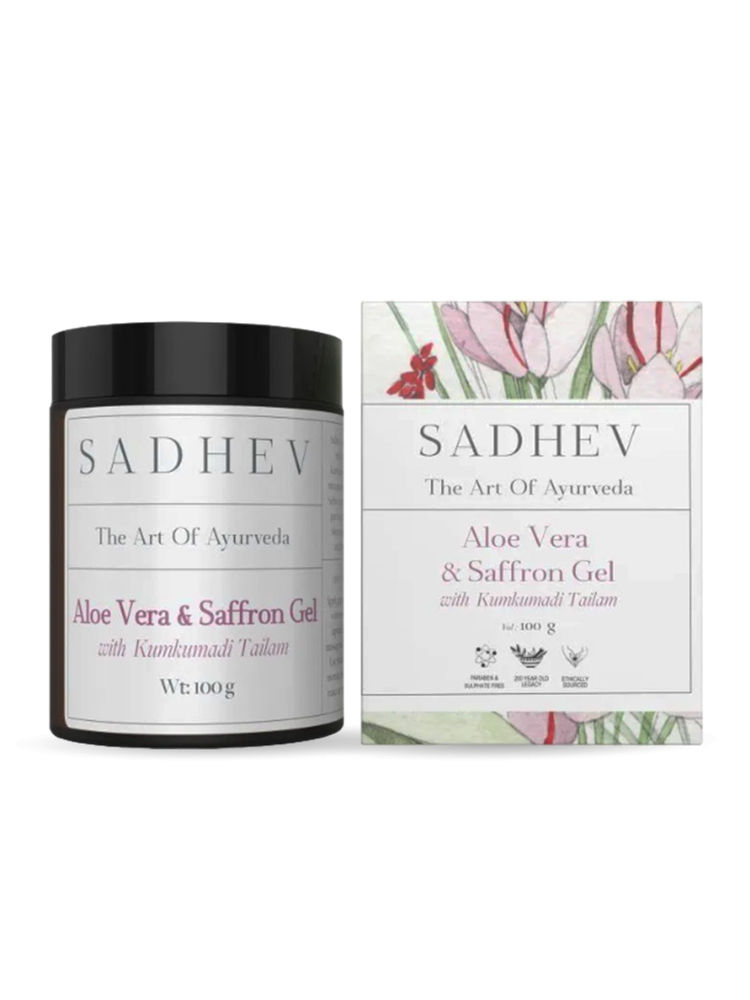 SADHEV Aloe Vera Gel With Saffron And Kumkumadi Thailam-picture-10