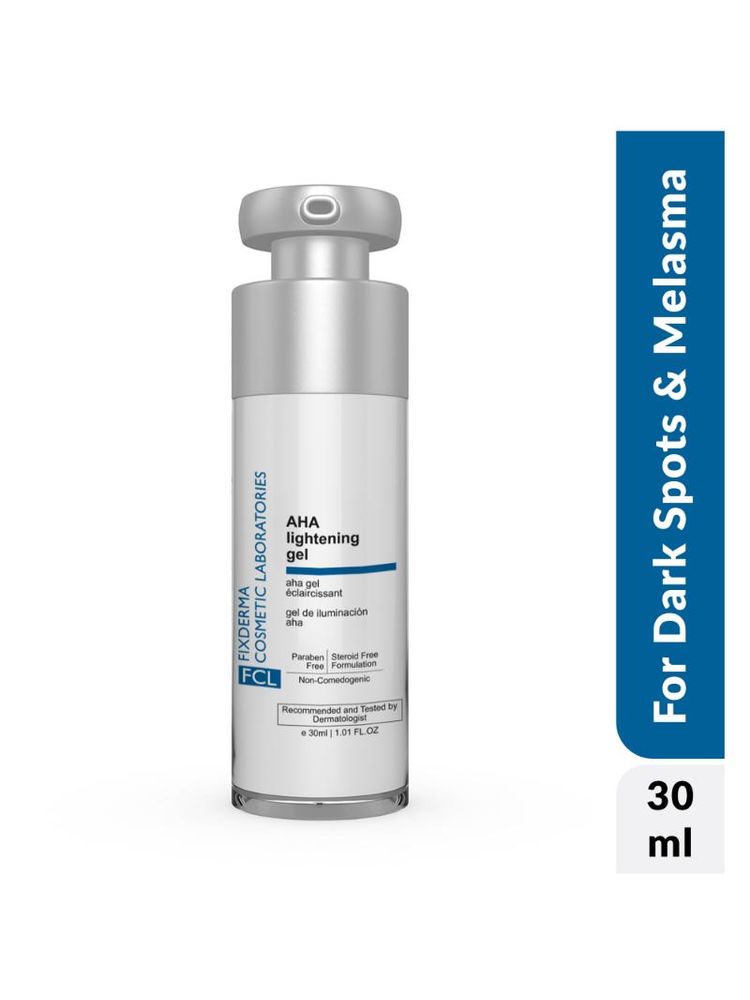 fixderma cosmetic laboratories FCL Glycolic Acid + Alpha Arbutin Serum AHA Lightening Gel For Skin Lightening-picture-23