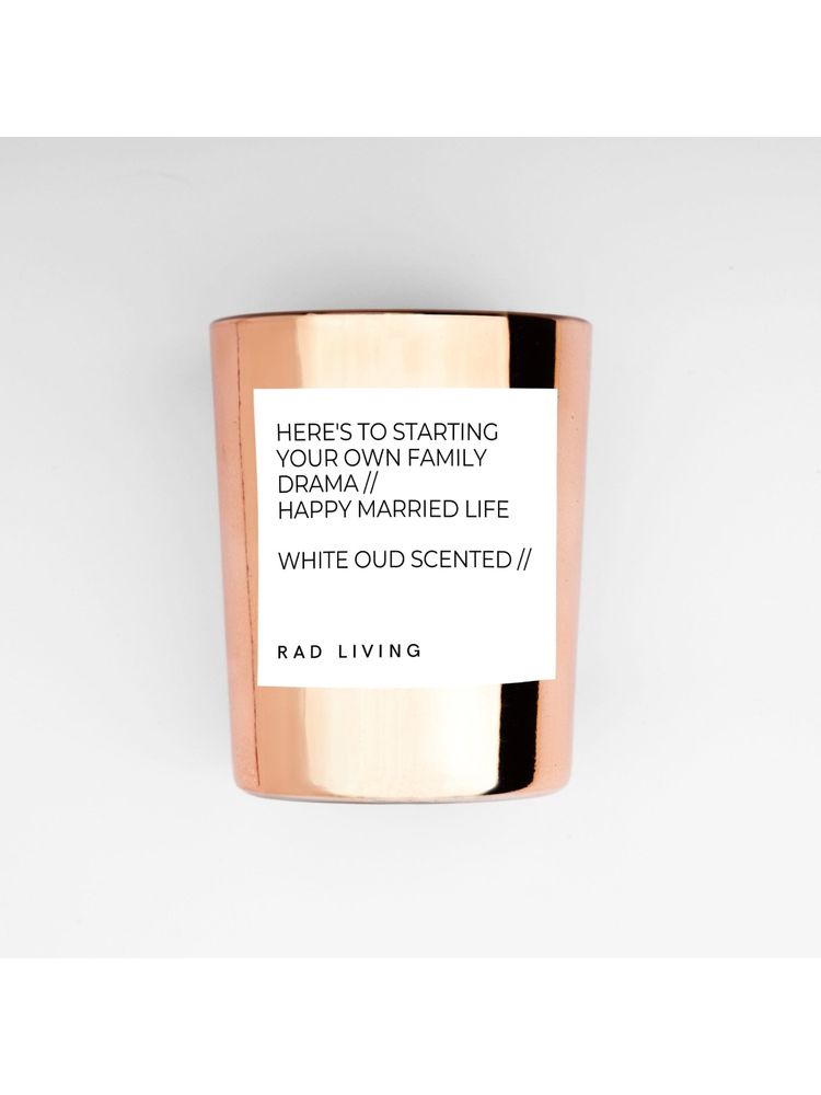 Rad Living Happy Married Life - White Oud Scented-image-35