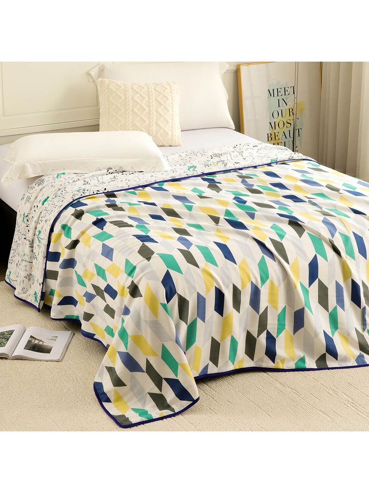 Story@Home 100% Cotton Reversible Summer Dohar Single-picture-10