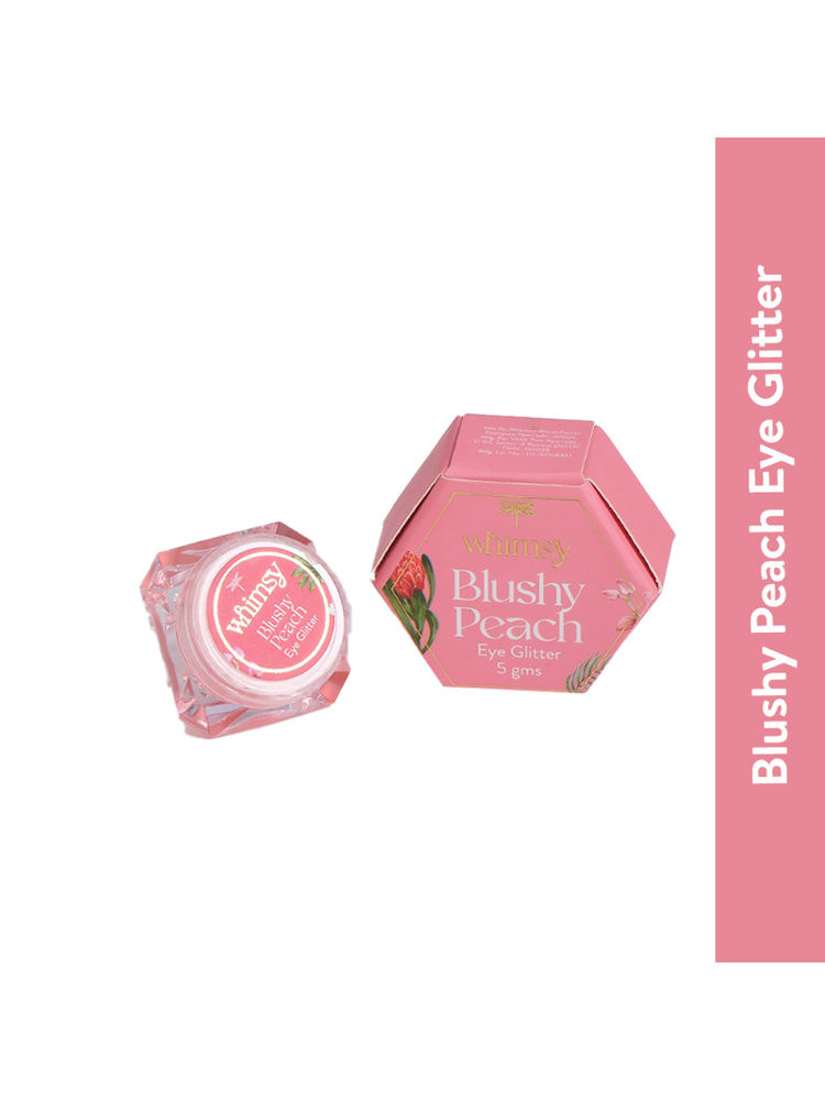 Whimsy Beauty Safe & Organic Eye Glitters For Teen And Preteen Girls (Peach)-picture-13