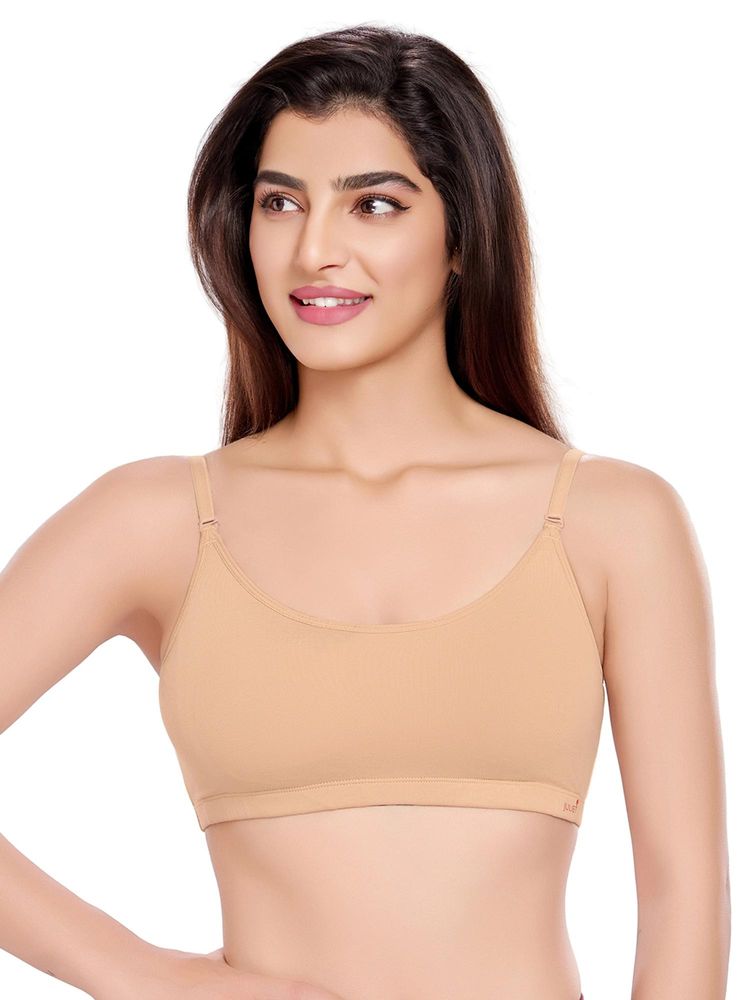Juliet Womens Sculpt and Support Series Padded Sports Bra Beige-picture-27