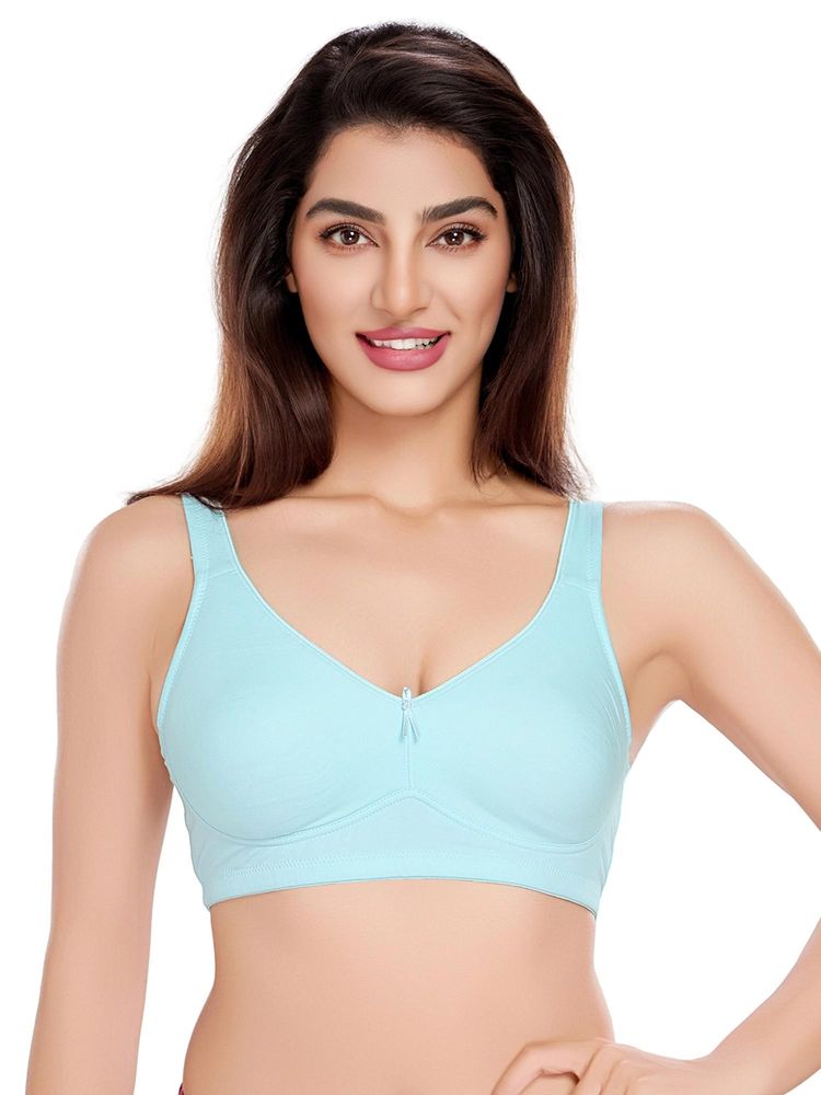 Juliet Womens Allure In Comfort Minimizer Bra Rose Blue-image-31