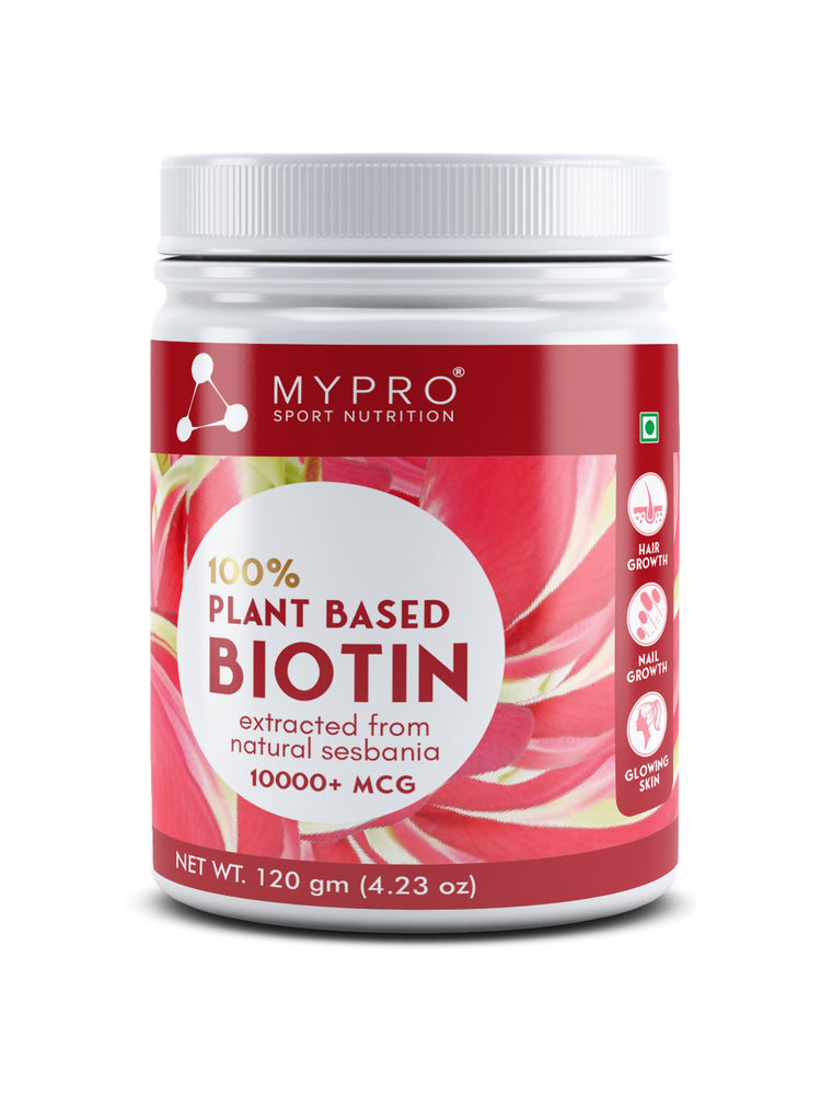 MYPRO SPORT NUTRITION 100% Plant Based Biotin10000+ Mcg Extracted From Natural Sesbania-picture-13