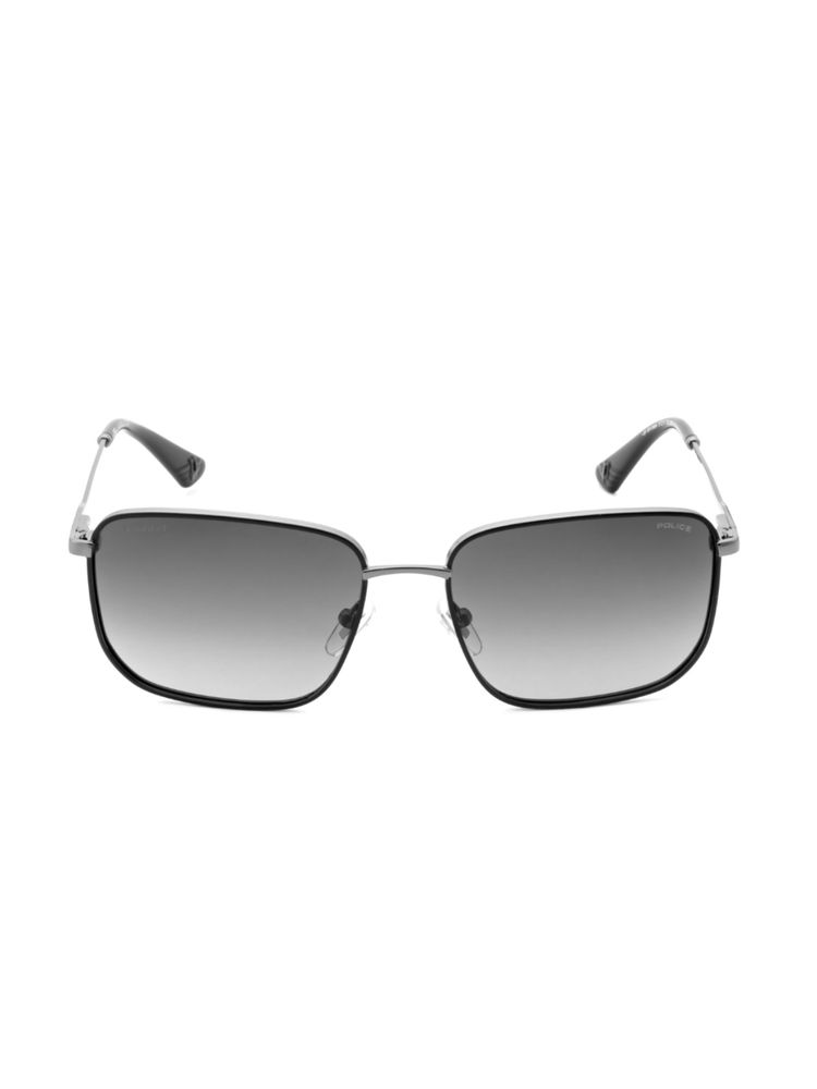 Police Full Rim Square Shaped Sunglasses for Men -SPLR89K57593PSG (57)-image-2