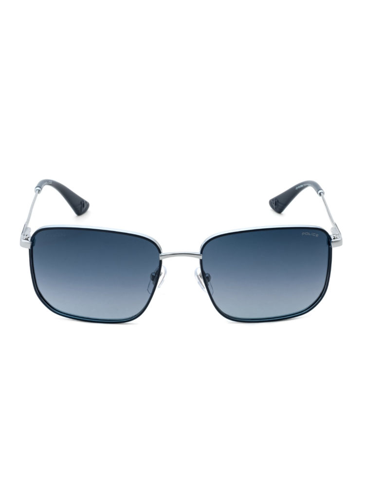 Police Full Rim Square Shaped Sunglasses for Men -SPLR89K57K53PSG (57)-image-36