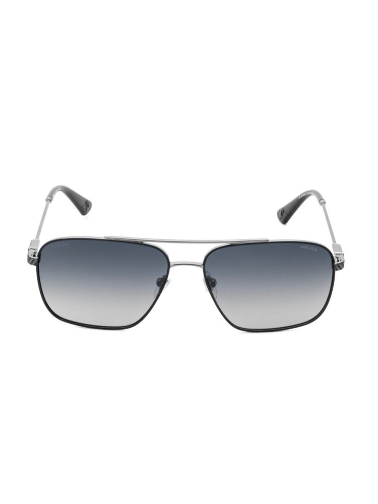 Police Full Rim Square Shaped Sunglasses for Men -SPLR90K57K56PSG (57)-image-35