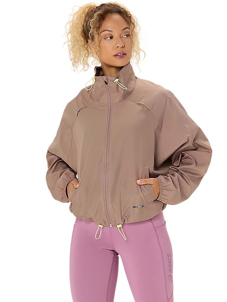 ASICS Nagino Actibreeze Short Jacket - Brown-image-15