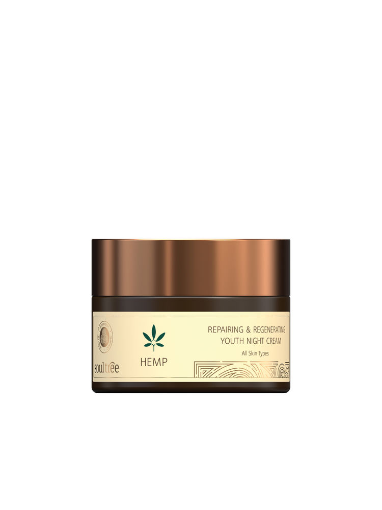 SoulTree Hemp Repairing & Regenerating Youth Night Cream With Hemp-image-29