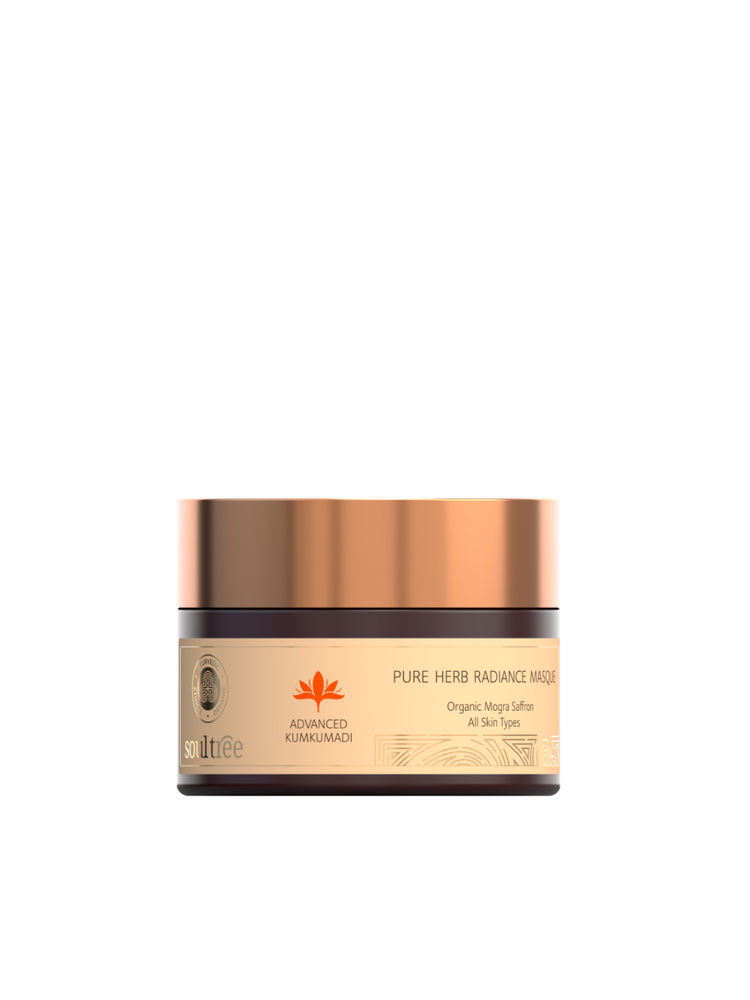 SoulTree Advanced Kumkumadi Pure Herb Radiance Masque-image-25
