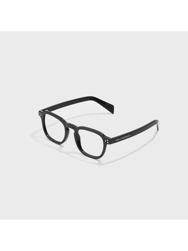 SAM AND MARSHALL Unisex Aether 400Uv Protection Black Square Computer Glasses-image-24