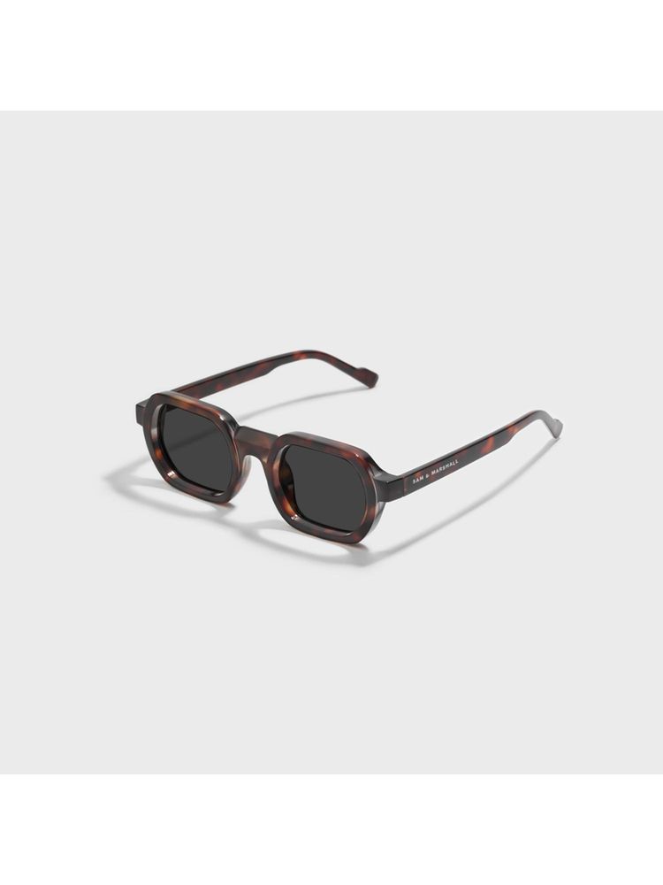 SAM AND MARSHALL Unisex VELAR 400UV Protection Black Lens Square Sunglasses-picture-22