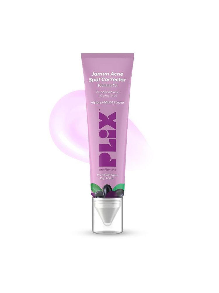 Plix 2% Salicylic Acid Acne Spot Corrector Gel For Reducing Active Acne, Controls Oil and Acne Scars