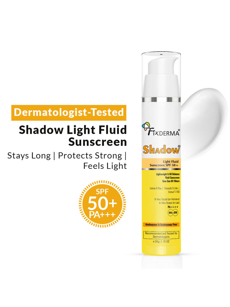 Fixderma Shadow Light Fluid Sunscreen SPF 50+ & PA+++-image-9