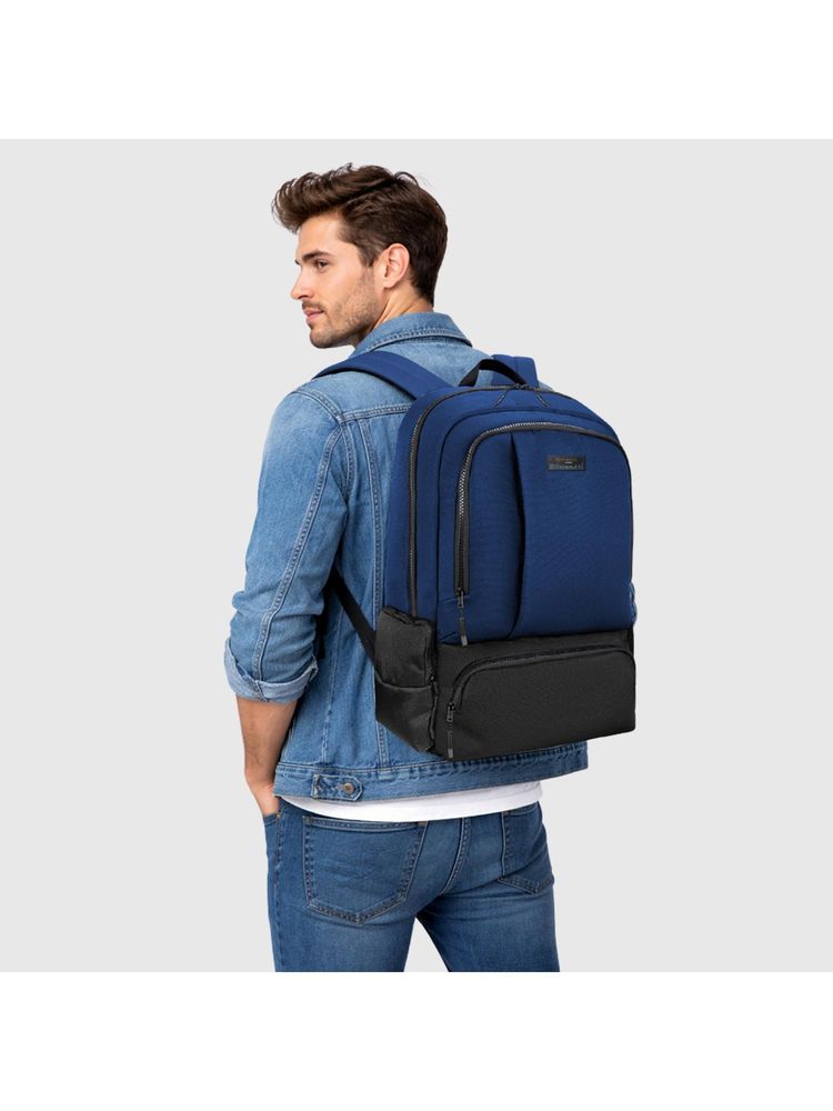 THE HOLISTIK Edge Pro Navy Blue Backpack-picture-17