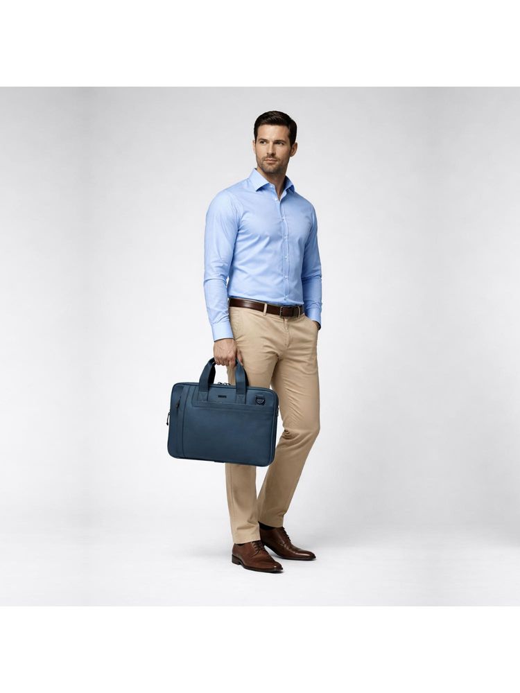THE HOLISTIK Flowcore Navy Blue Laptop Bag-picture-21