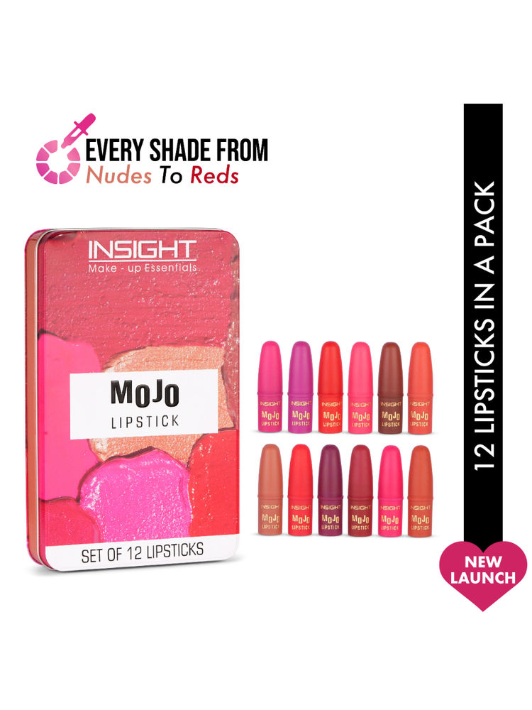 Insight Cosmetics Mojo Lipstick (Set Of 12)-picture-18