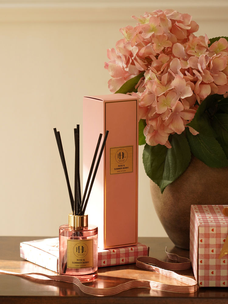 Pure Home + Living Pink Summer & Rose Berry Glass Reed Diffuser-image-30