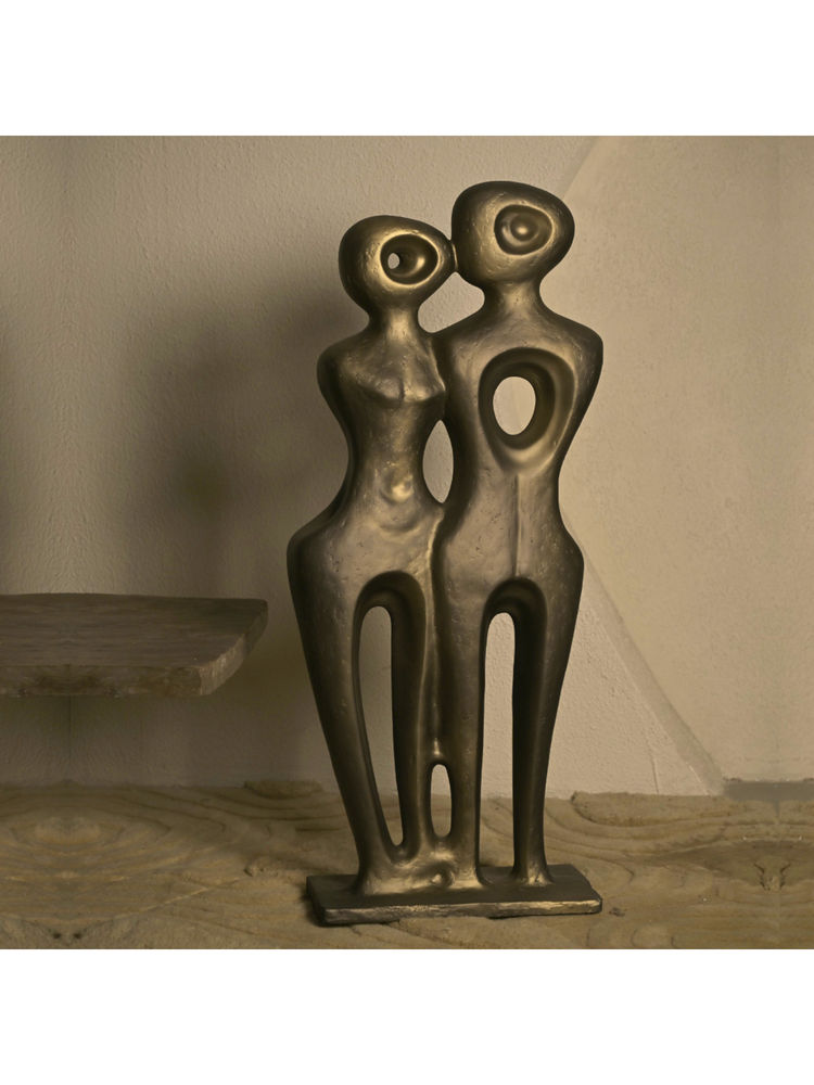 Muun Home Bronze Gold Tomo Sculpture-picture-21