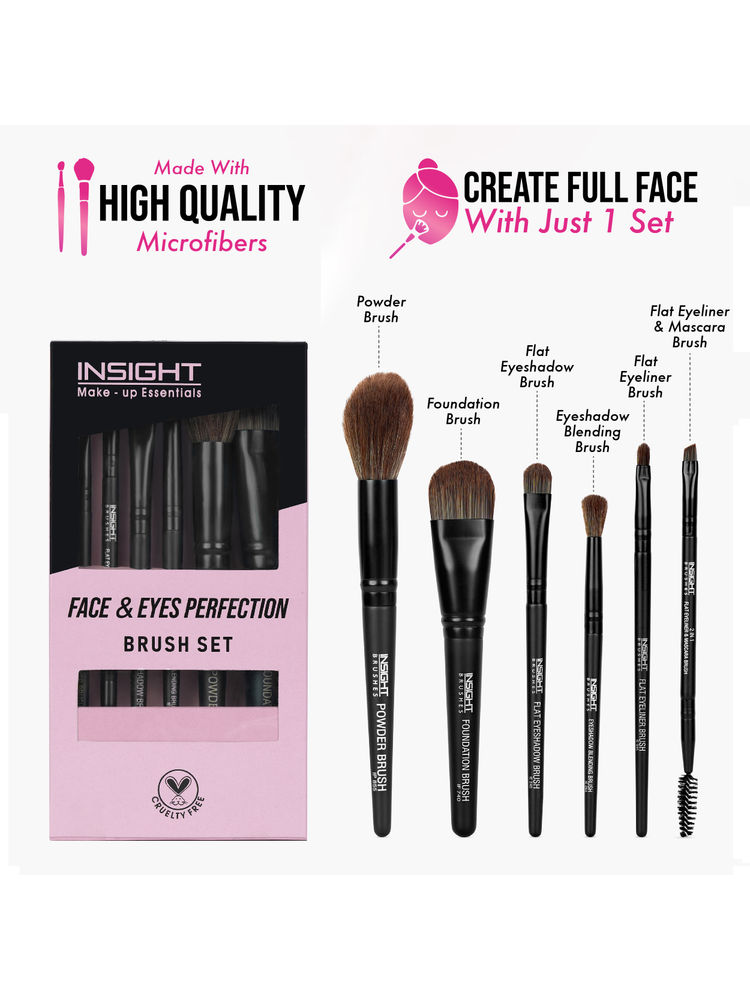 Insight Cosmetics Face & Eyes Perfection Brush Set-image-21