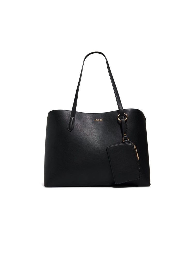 Aldo Women Black Synthetic Solid Handbag and Pouch-image-45