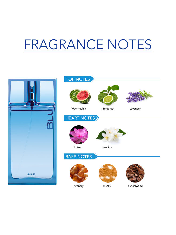 Ajmal Blu EDP Perfume For Men-image-47
