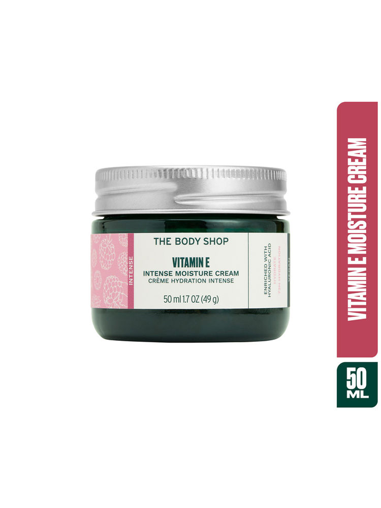 The Body Shop Vitamin E Intense Moisture Cream 72H Hydration Hyaluronic Acid & Raspberry Seed Oil-image-37