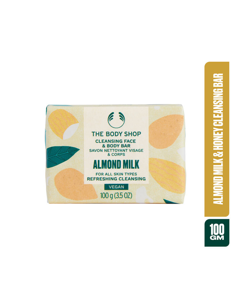 The Body Shop Almond Milk & Honey Soothing & Caring Cleansing Bar-picture-11