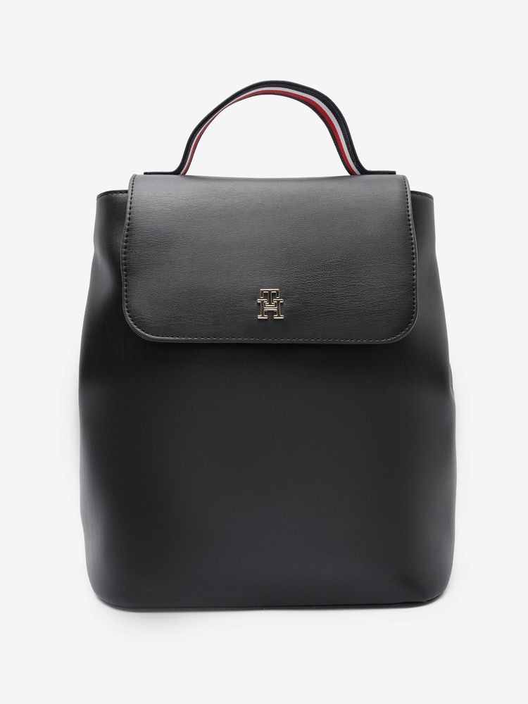 tommy hilfiger accessories Tommy Hilfiger Women Black Pu Backpack-picture-14