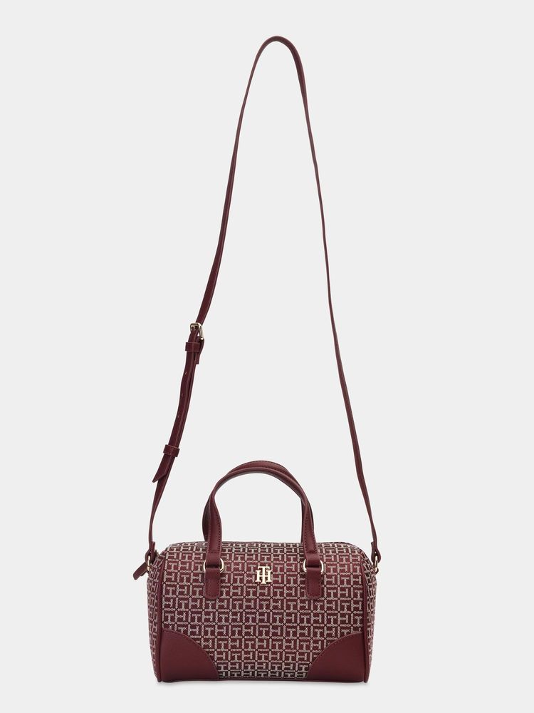 tommy hilfiger accessories Tommy Hilfiger Women Red Polyester Sling Bag with Detachable Strap-picture-42
