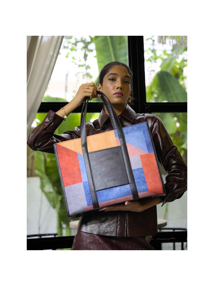 FETTI Vibrant Statement Tote Bag (L)-image-7