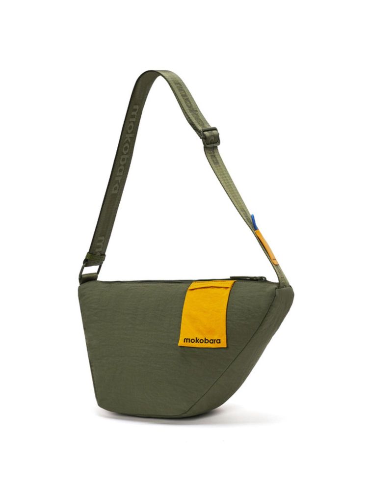 MOKOBARA Unisex Olive Aisle Solid Crossbody Bag-picture-23