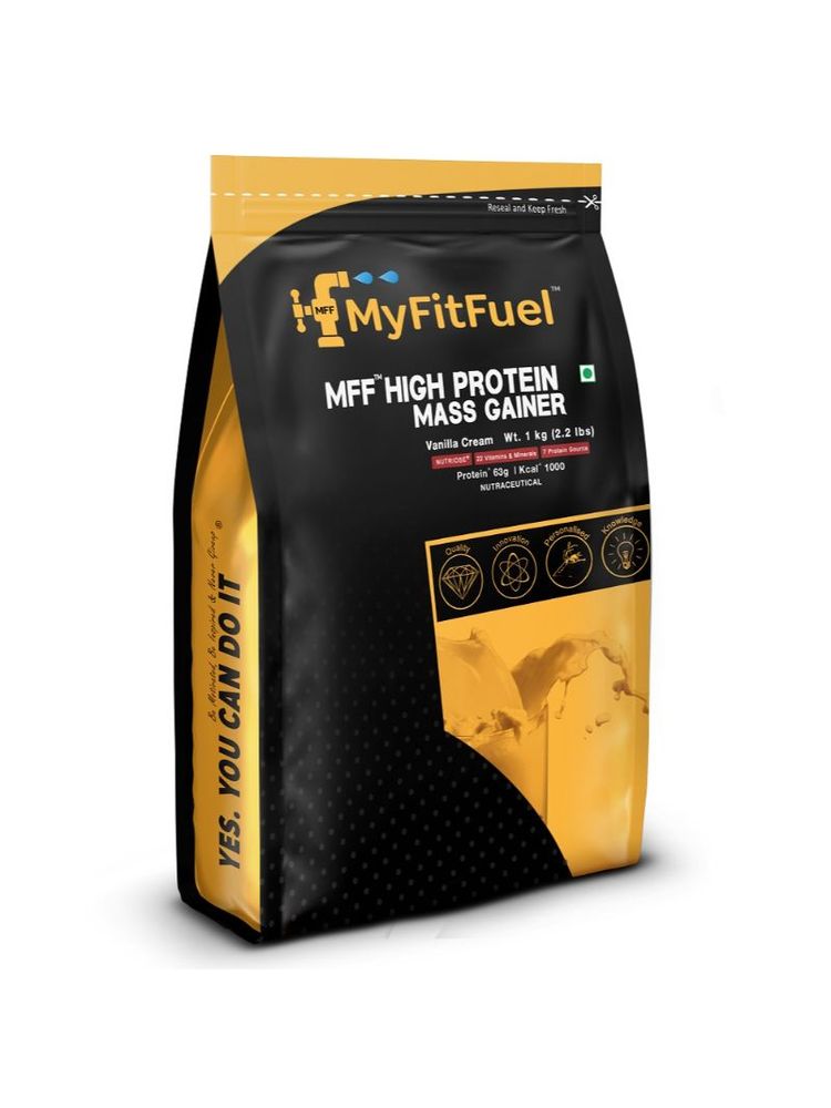 MyFitFuel High Protein Mass Gainer, Vanilla Crème