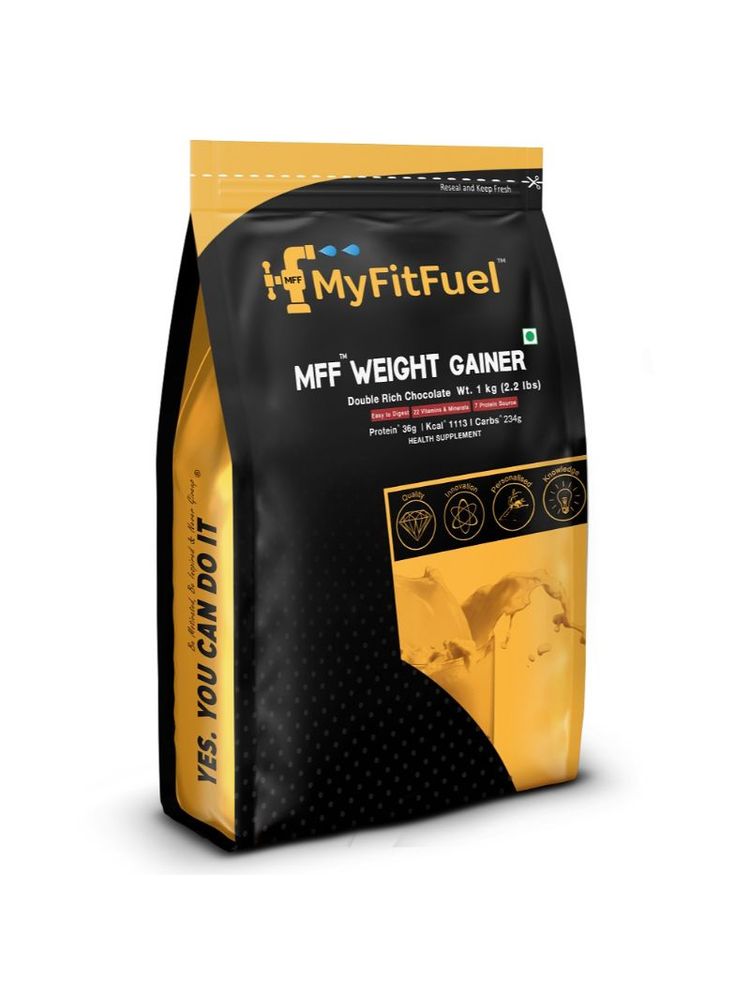 MyFitFuel MFF Weight Gainer, Double Rich Chocolate