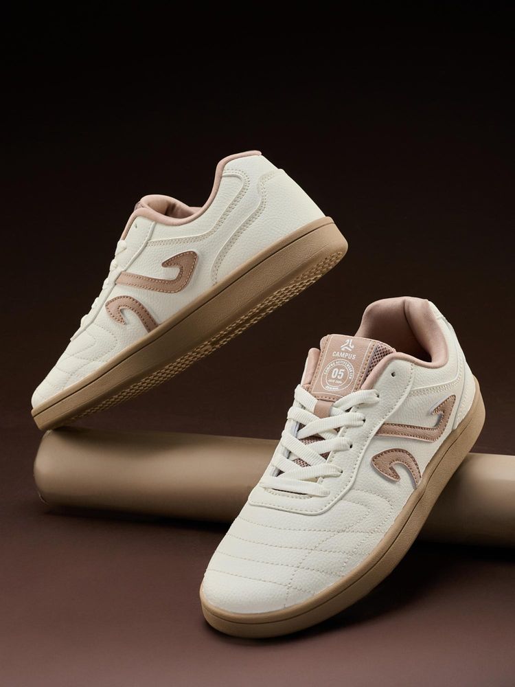 Campus White Sneakers-picture-16