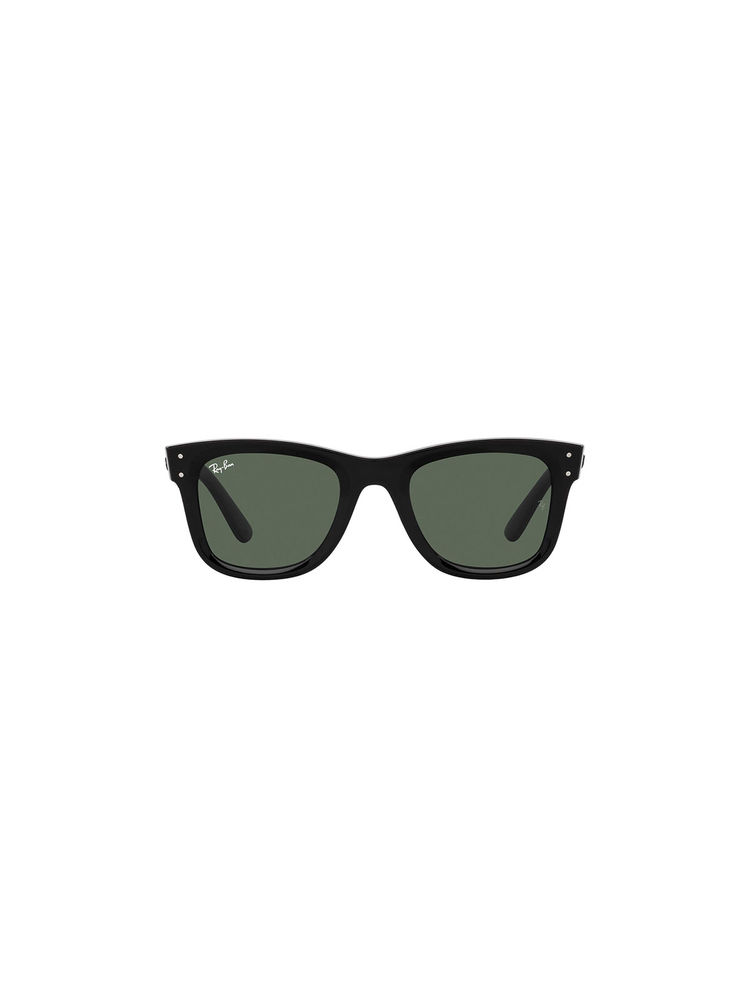 Ray-Ban Reverse Collection - Black Sunglasses ( 0RBR0502S6677VR50 - Square - Black - Green Lens )-picture-18