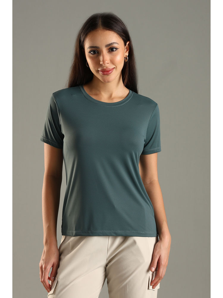 DOMIN8 Women Olive Soft and Stretchy Nylon Sports Top-picture-28