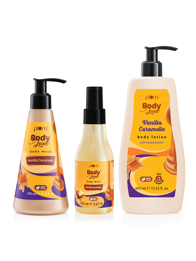 Plum BodyLovin' Vanilla Caramello Bestselling Trio-image-45