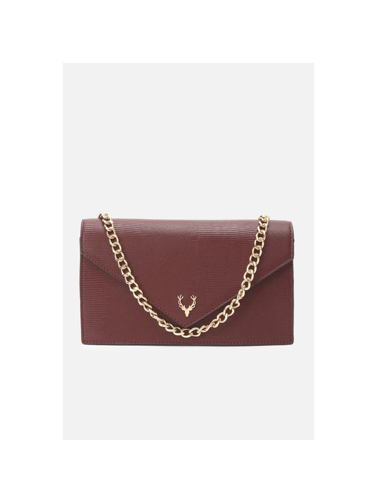 Allen Solly Women Maroon Casual Sling Bag-picture-21