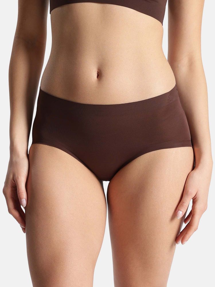 Jockey 1827 High Coverage Soft Touch Microfiber Elastane Full Brief Brown-picture-17