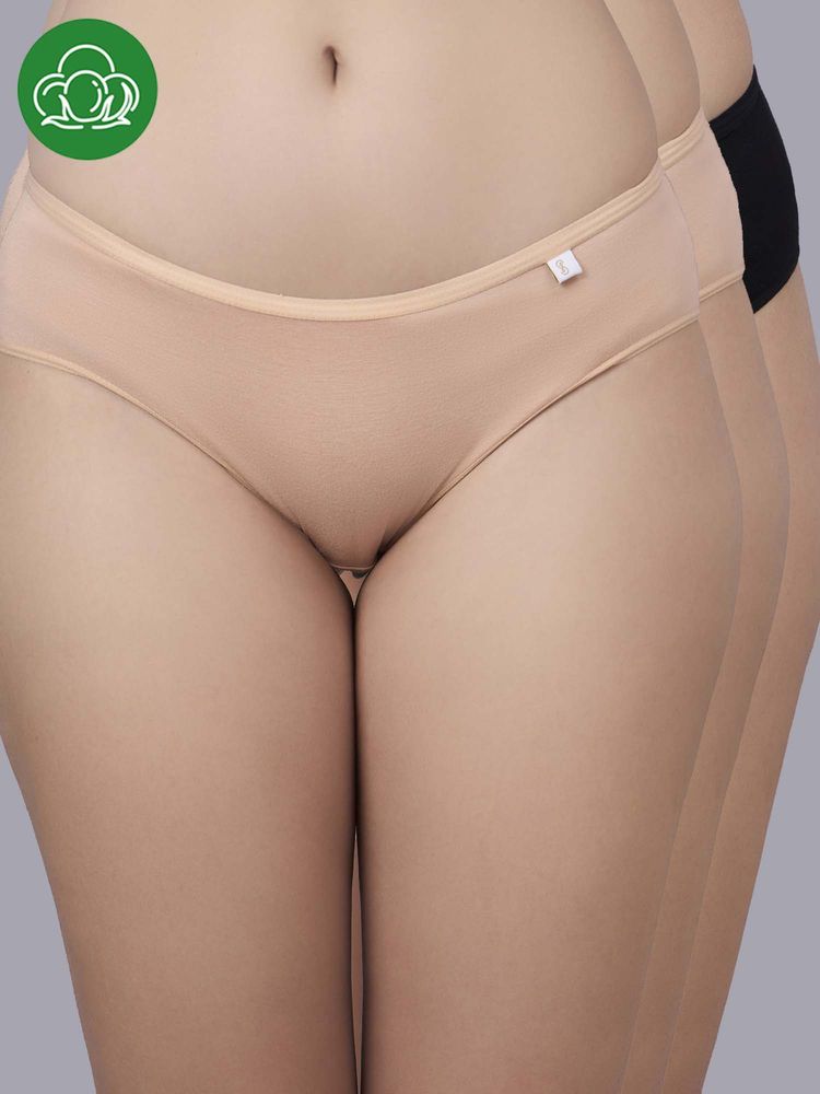 Inner Sense Multi-Color Solid Bamboo Fibre Regular Bikini Panty-picture-16