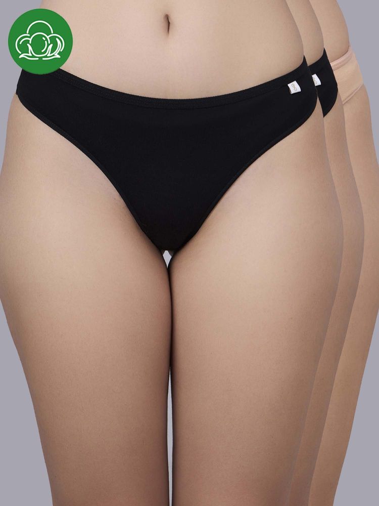 Inner Sense Multi-Color Solid Bamboo Fibre Regular Thongs-picture-7