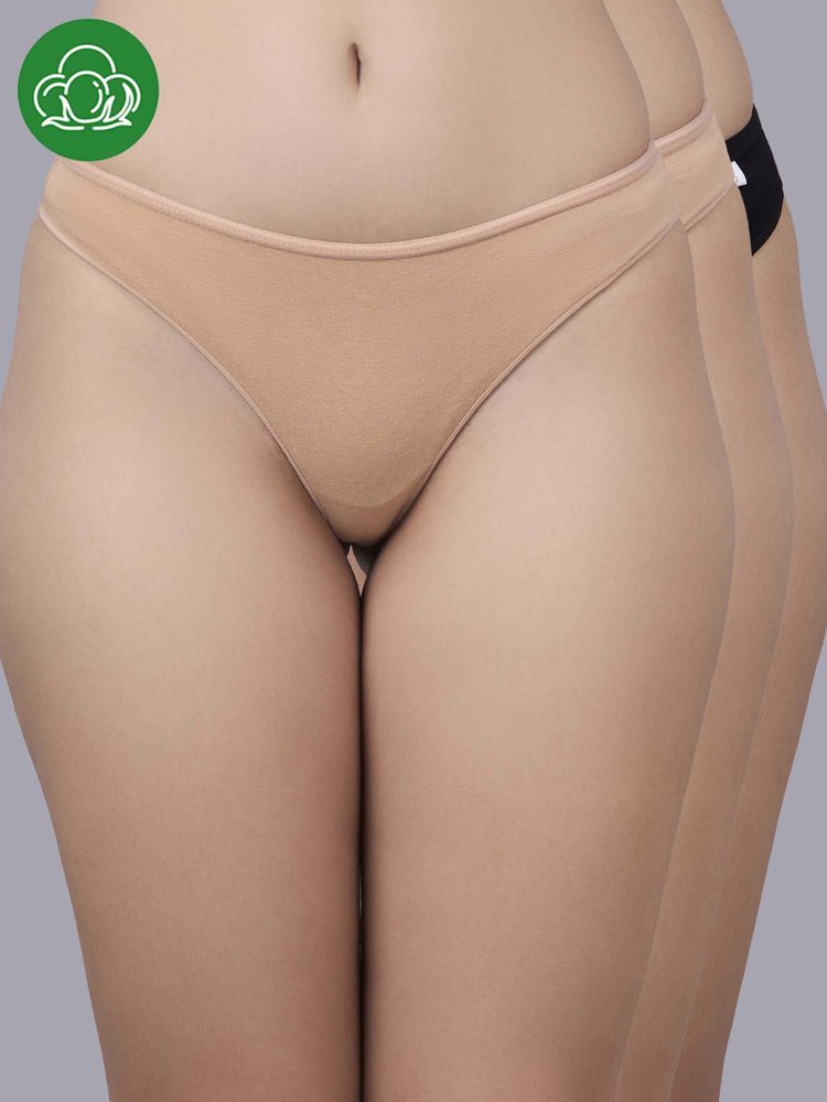 Inner Sense Multi-Color Solid Bamboo Fibre Regular Thongs-picture-13