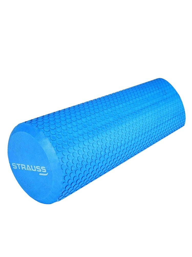 Strauss Yoga Foam Roller, 30 cm (Blue)-picture-24