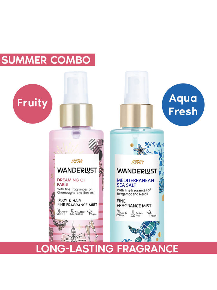 Wanderlust Fruity & Aqua Summer Perfume Mist Set of 2-image-19
