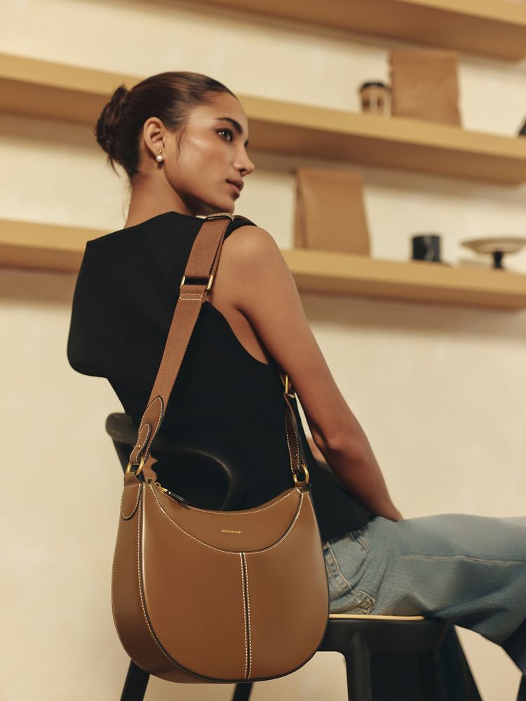MIRAGGIO Brown Tru Sling Bag (Medium)-picture-33