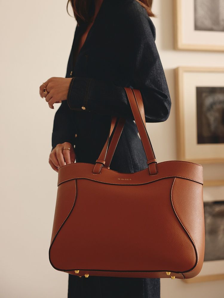 MIRAGGIO Brown Samantha 14 Inch Laptop Tote Bag (Large)-picture-38